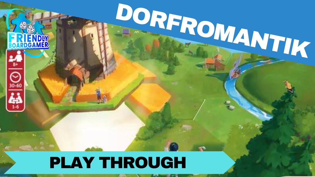 Dorfromantik Game 1 - Solo Playthrough