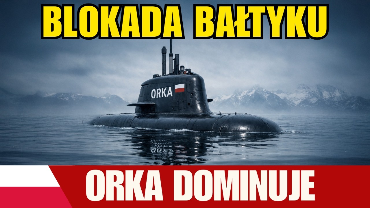 ROSJA W SZOKU: Jak okręty podwodne ORKA zamkną Rosji dostęp do Bałtyku na zawsze