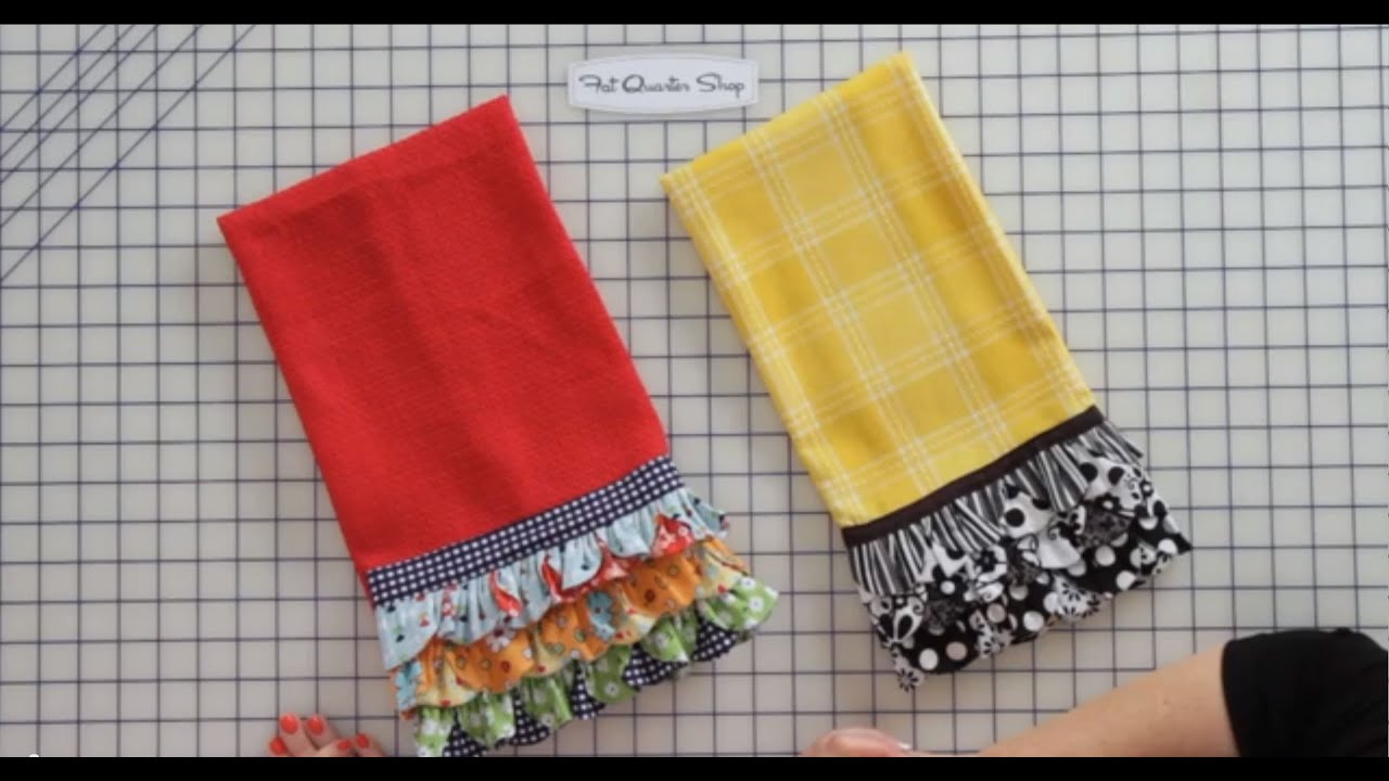 Quick Points Rulers Tea Towel Project - Fat Quarter Shop