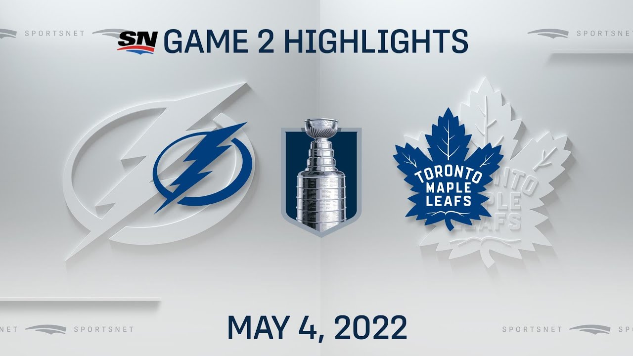NHL Game 2 Highlights | Lightning vs. Maple Leafs - May 4, 2022