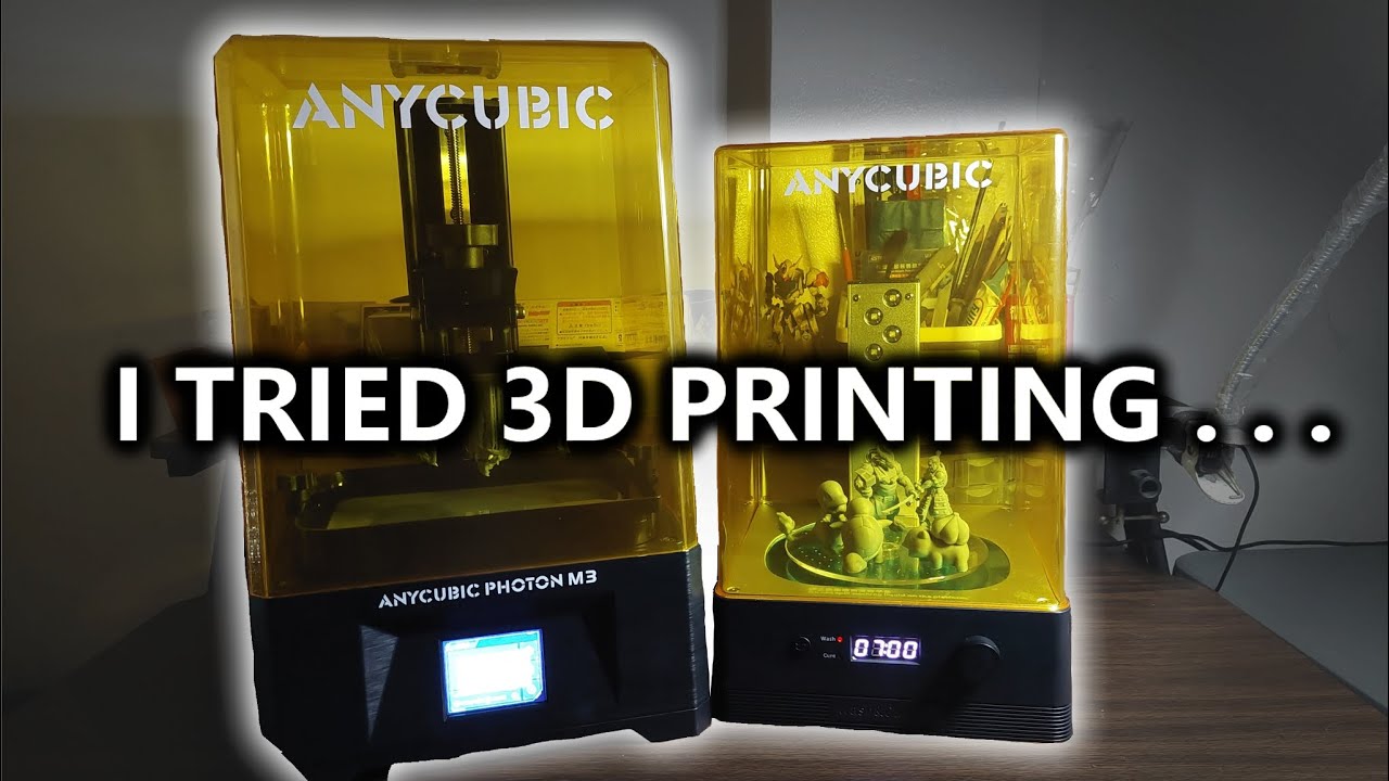 ANYCUBIC Photon M3 + Wash and Cure FIRST IMPRESSIONS / QUICK REVIEW!
