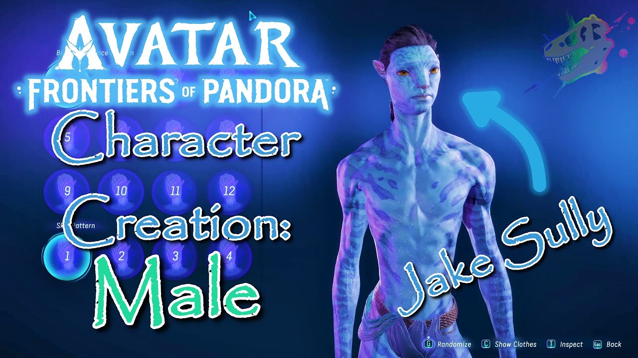 Avatar: Frontiers of Pandora - Character Customization - Male