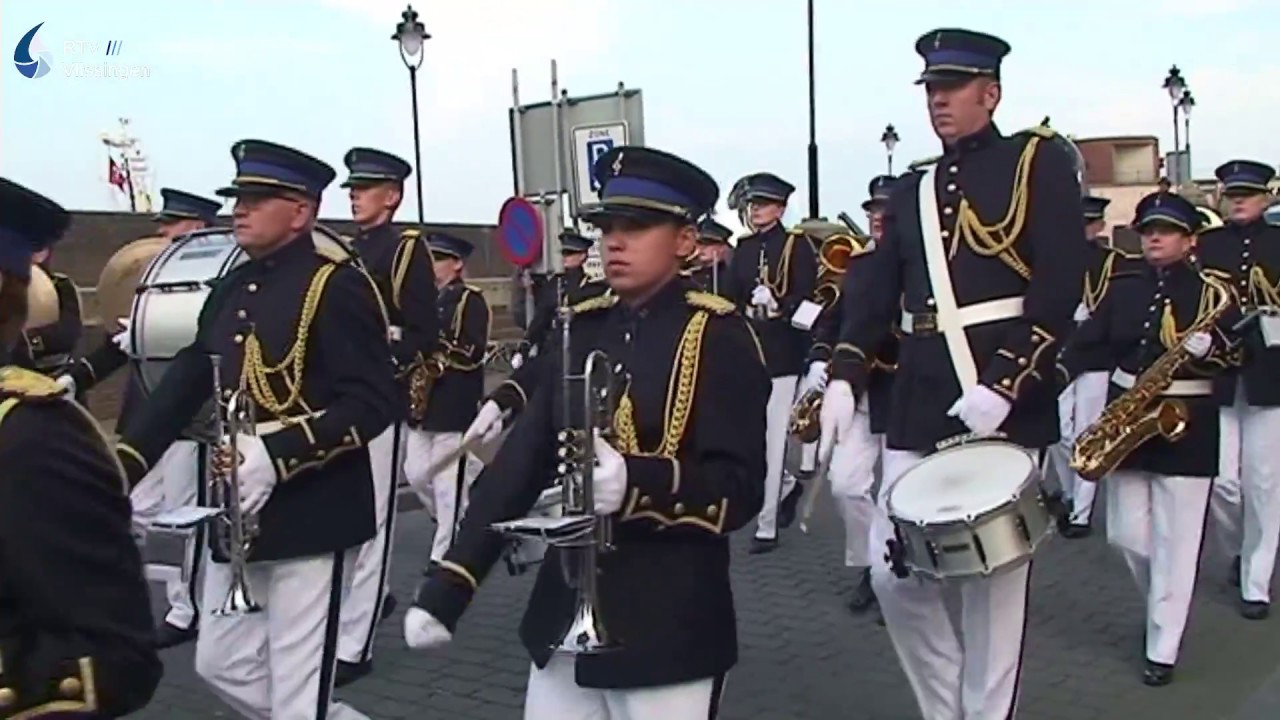 Jaarlijkse taptoe in Vlissingen