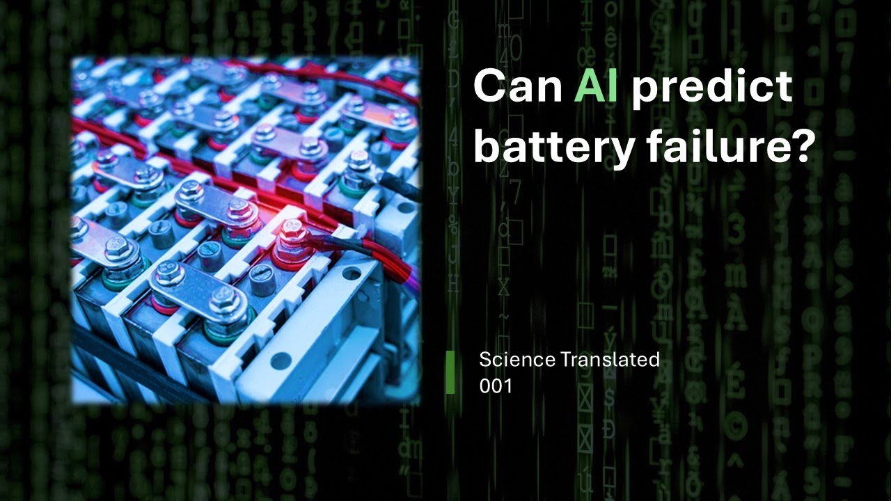 How Machine learning can predict the failure of Lithium-Ion batteries  [Interesting Research]