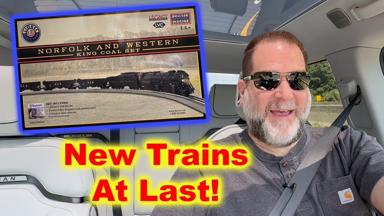 New Trains At Last! King Coal Set, AWRX TOFC, 4-8-2 Mountains, and C-Liners!