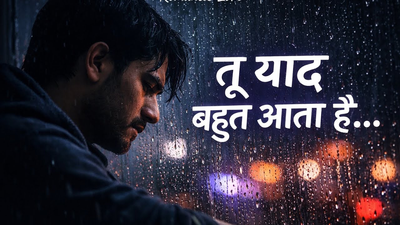 तेरी यादों की बारिश 🌧️ Romantic LoFi Sad Song 2026 | Midnight Love Vibes | Hindi #romantic