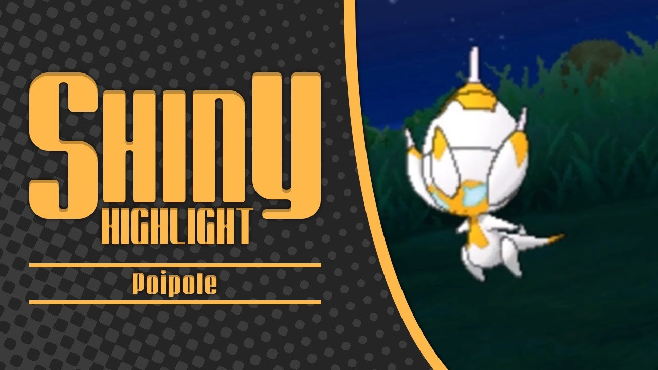 Shiny Poipole Reaction Pokemon Ultra Sun and Moon