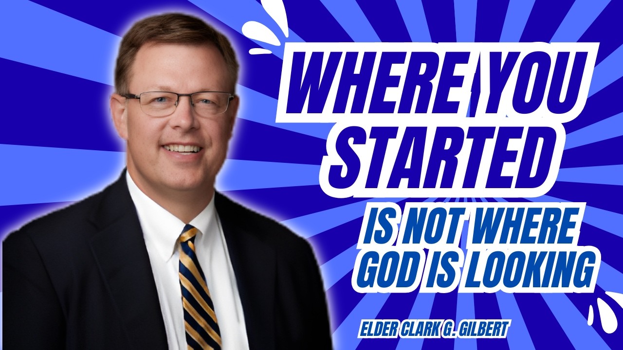 Your Direction Is Determining Your Future | Parable of the Slope | Elder Clark G. Gilbert