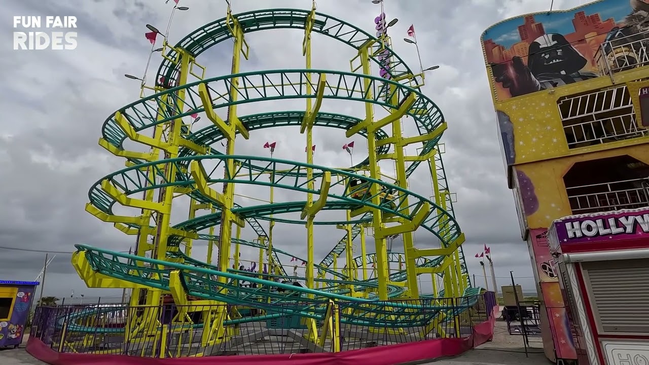 Jet Star Montaña Rusa - Bañuls - Barcelona Feria de Abril de Cataluña 2024