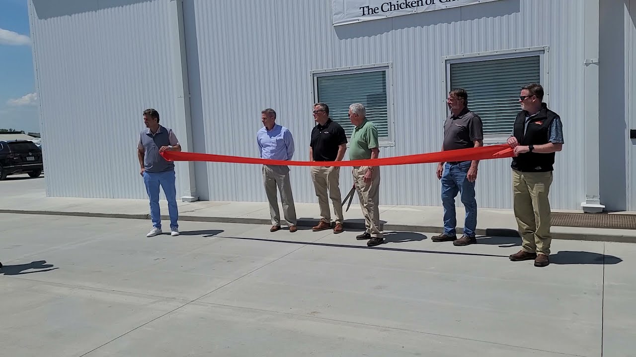 Case Farms Winesburg Facility Ribbon Cutting June 2021