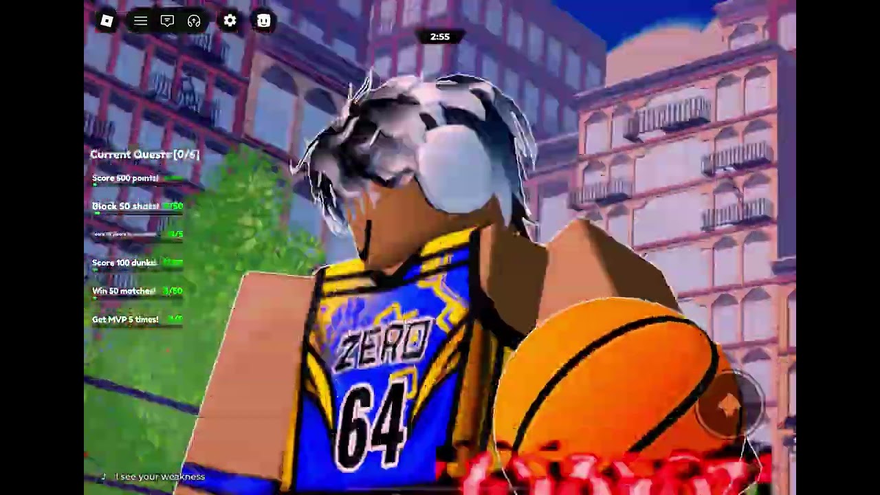 Basketball:Zero showcasing game.