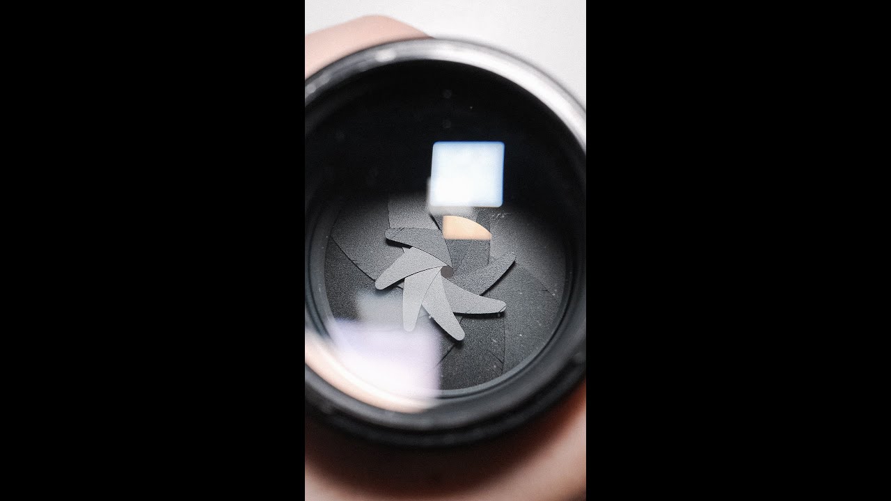 Satisfying Canon Lens ASMR (Checking new FD Mount Aperture)