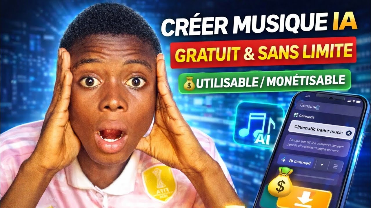 comment crée des chansons avec l'iA gratuitement et leur monétiser (astuce, étape par étape gratui)