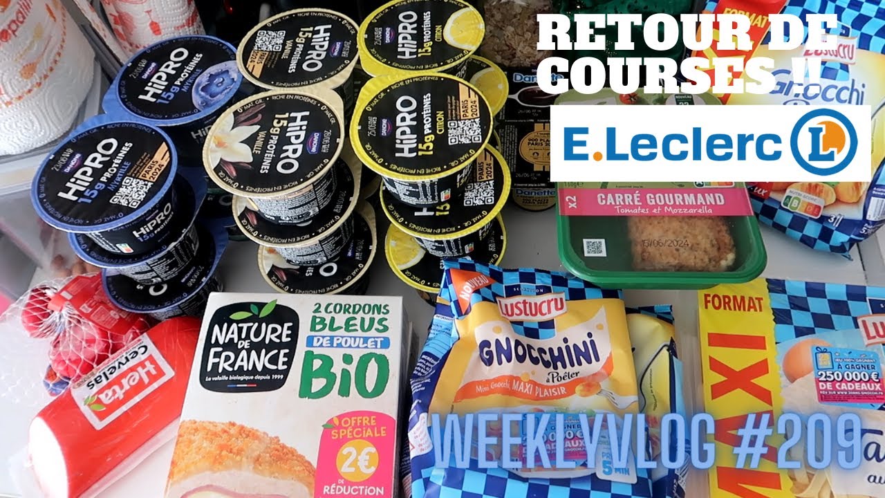 Weeklyvlog #209 Retour de courses, colis perdus ENCORE !!