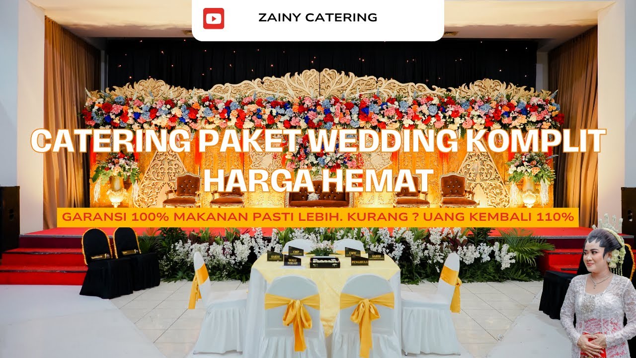 Catering Paket Wedding Komplit Harga Hemat