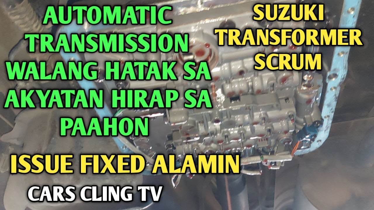 SUZUKI TRANSFORMER DA64 DA63 DA52 WAGON VAN SCRUM MULTICAB AUTOMATIC ANO DAPAT GAWIN TOTURIALS
