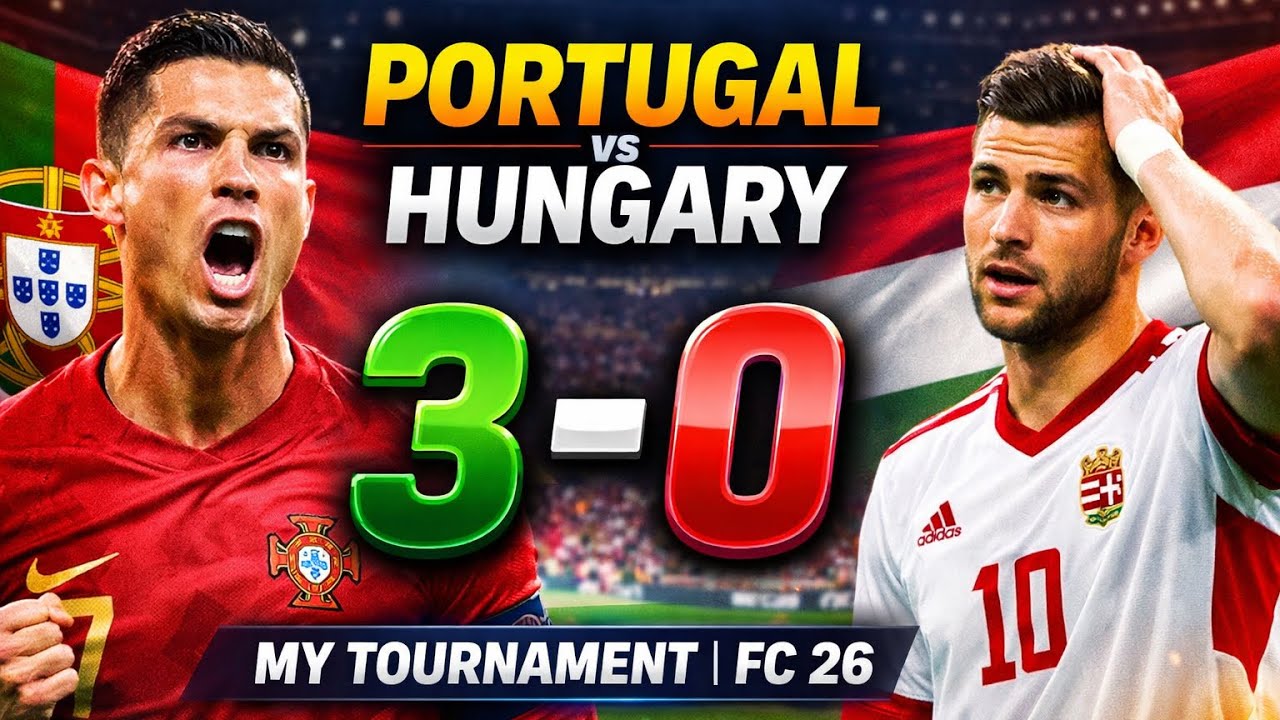 Portugal vs Hungary | 3–0 | My Tournament | FC 26
