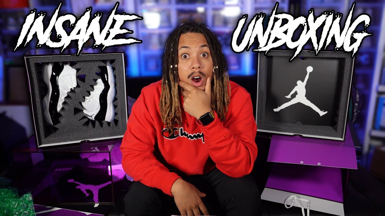 UNBOXING A INSANE SURPRISE JORDAN CONCORD PACKAGE !!!