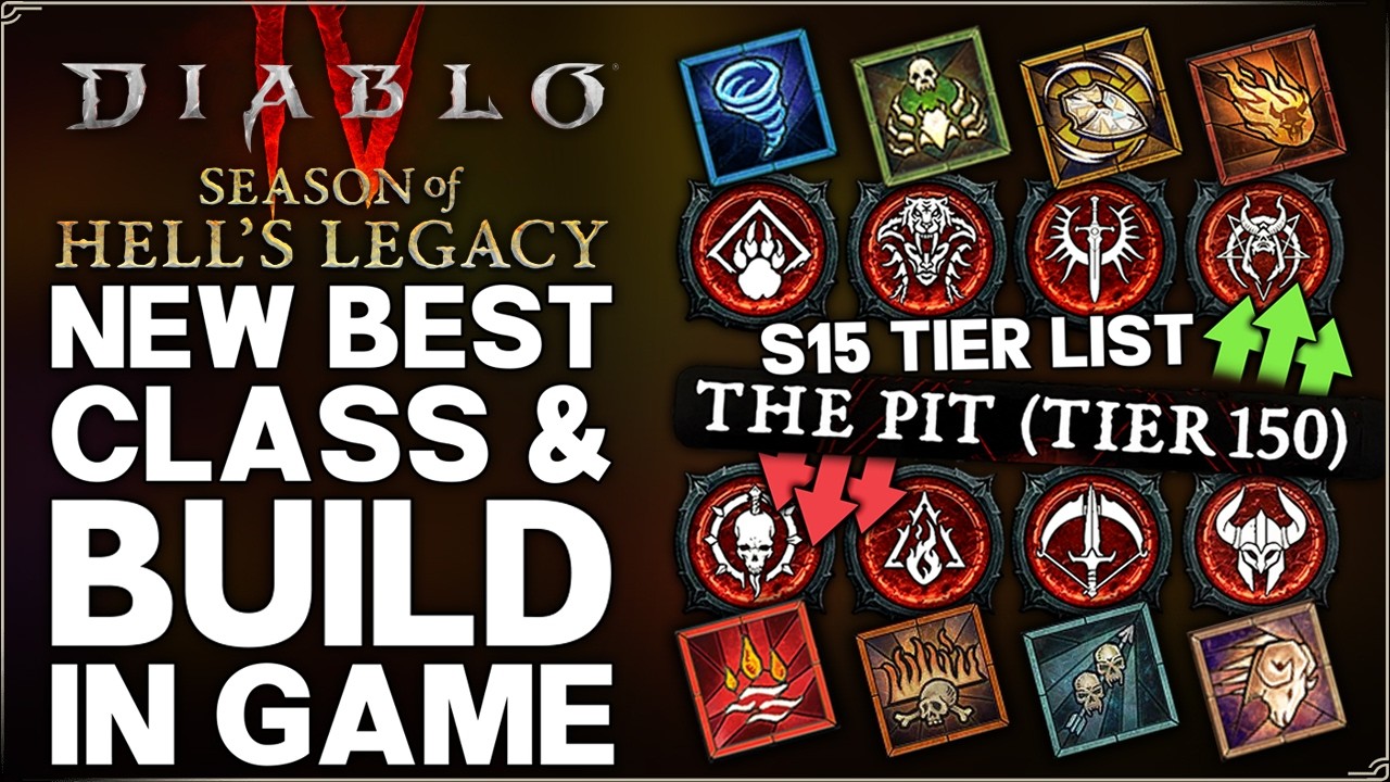 Diablo 4 &mdash; Лучший новый класс и билд 15-го сезона &mdash; Рейтинг самых имбовых классов и билдов (Тир-л...