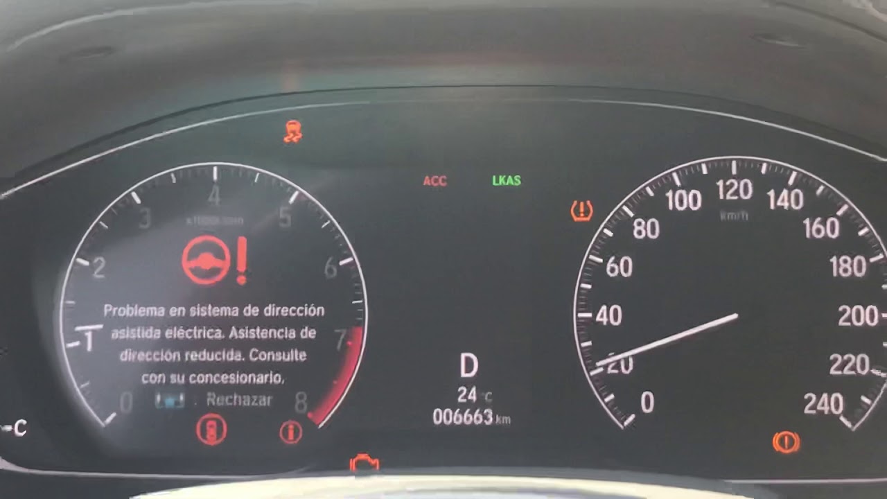 Honda Accord 2019 fallas