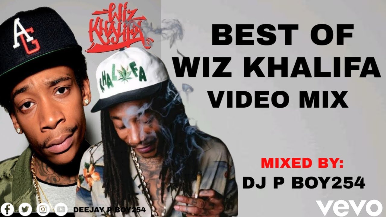 DJ P BOY254 - WIZ KHALIFA GREATEST HIT (BEST OF WIZ KHALIFA HITS PRE 2025 CHRONICLES VIDEO MIX )