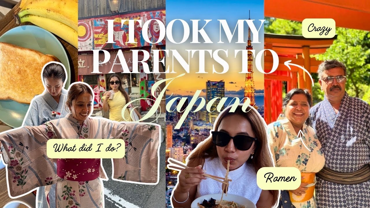 I took my Parents to Japan🇯🇵 and this happened 🥹