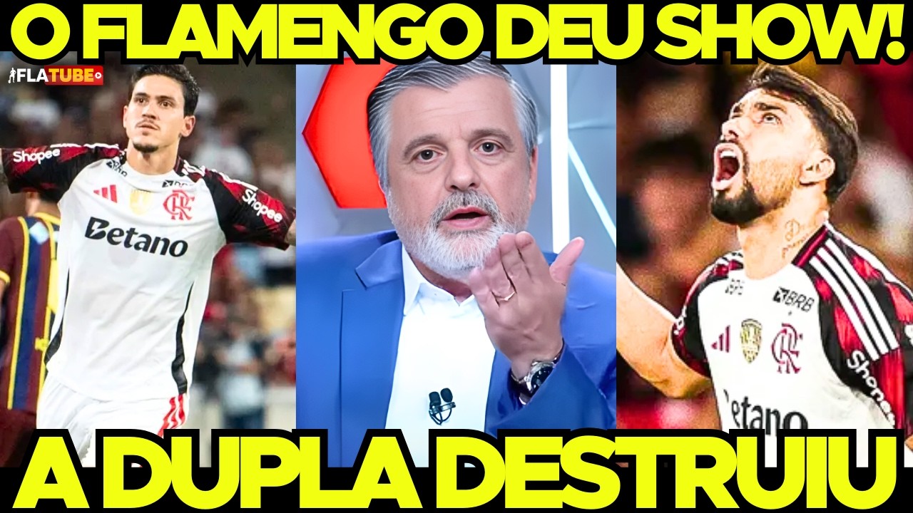 FLAMENGO AVASSALADOR! PAQUETÁ e PEDRO DERAM SHOW! MENGÃO NA FINAL!