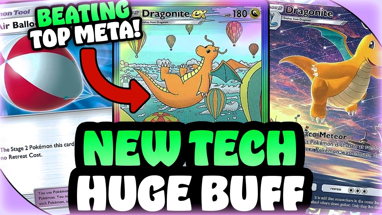 DRAGONITE EX Got A HUGE BUFF! NEW Anti Meta | Pokemon TCG Pocket