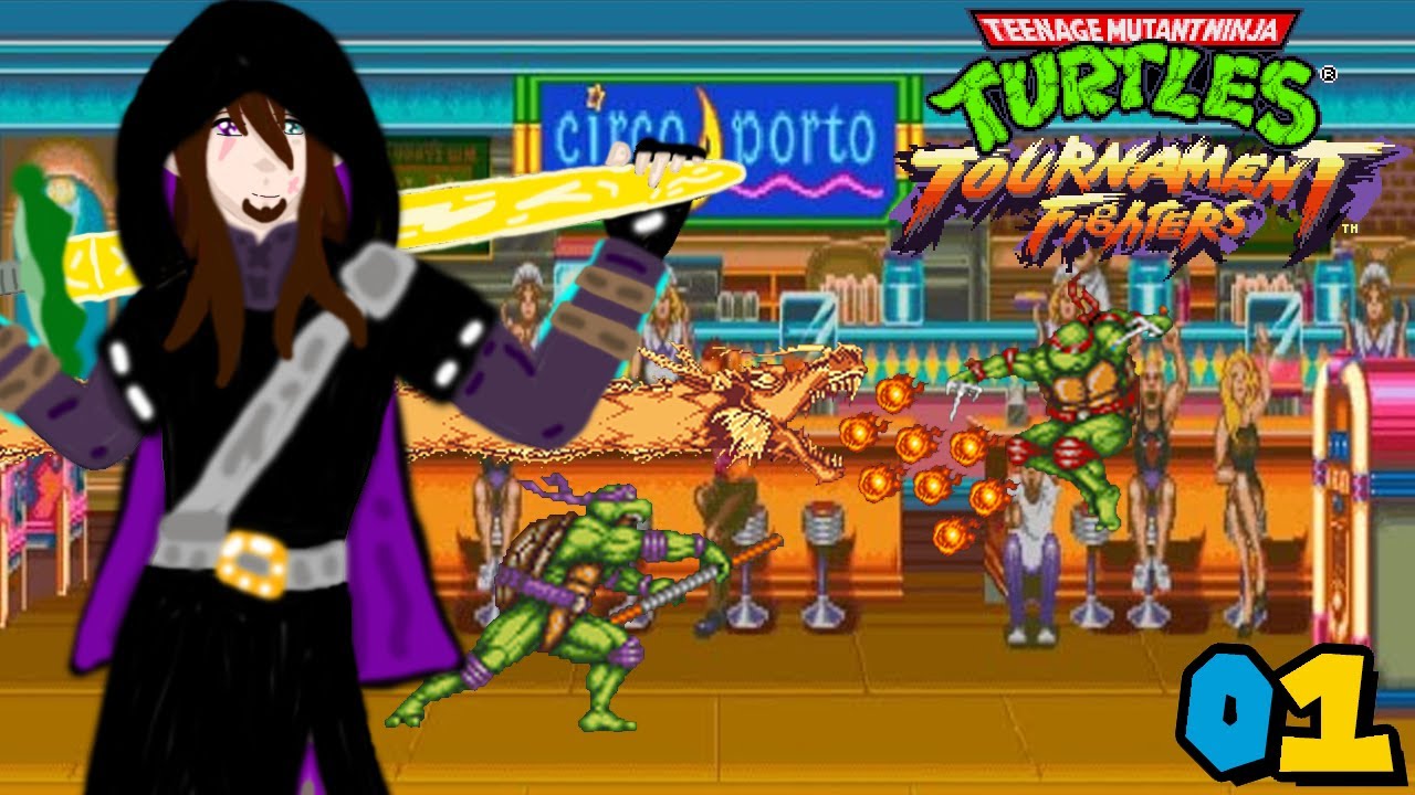 Snack 1 - Cafeteria ~ Teenage Mutant Ninja Turtles: Tournament Fighters (SNES)