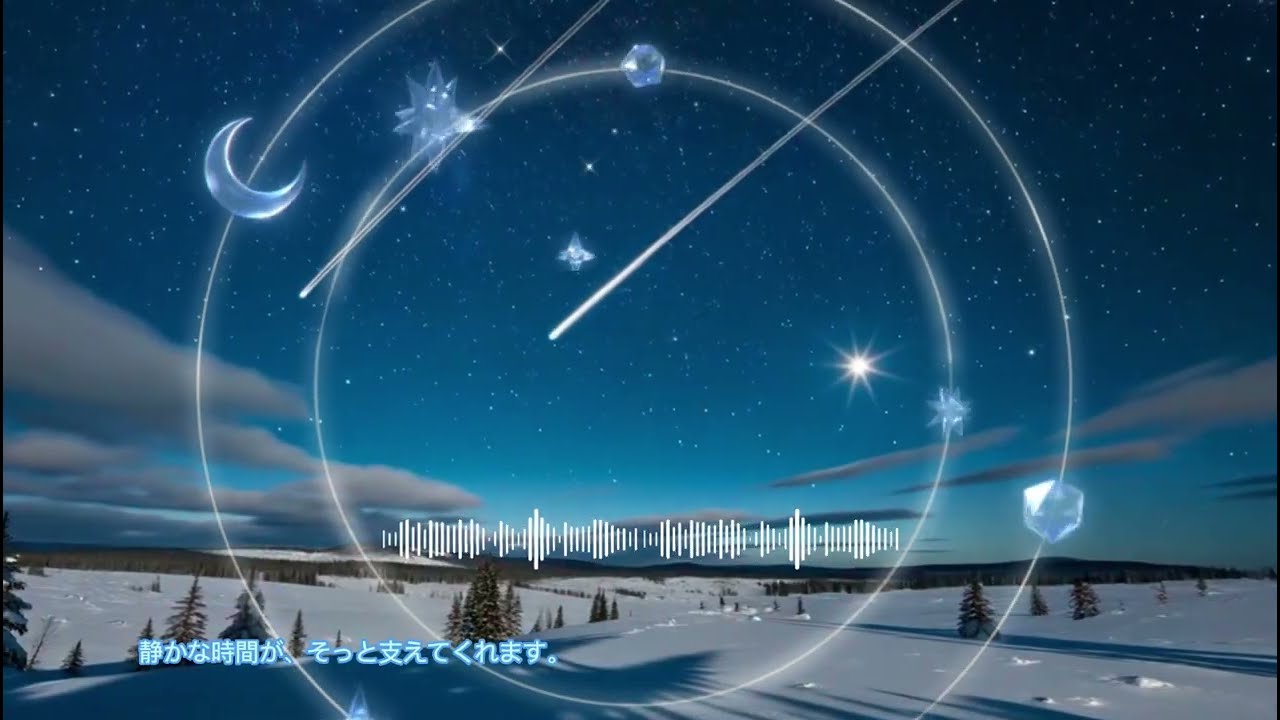 🌿🌾【夜景と音楽】作業用BGM・睡眠用BGM | 集中力アップ・リラックスできるチルミュージック 🌌 | 風音の庭～彡