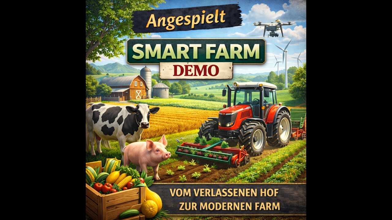🎮 Angespielt: Smart Farm &ndash; Demo | Vom verlassenen Hof zur modernen Farm