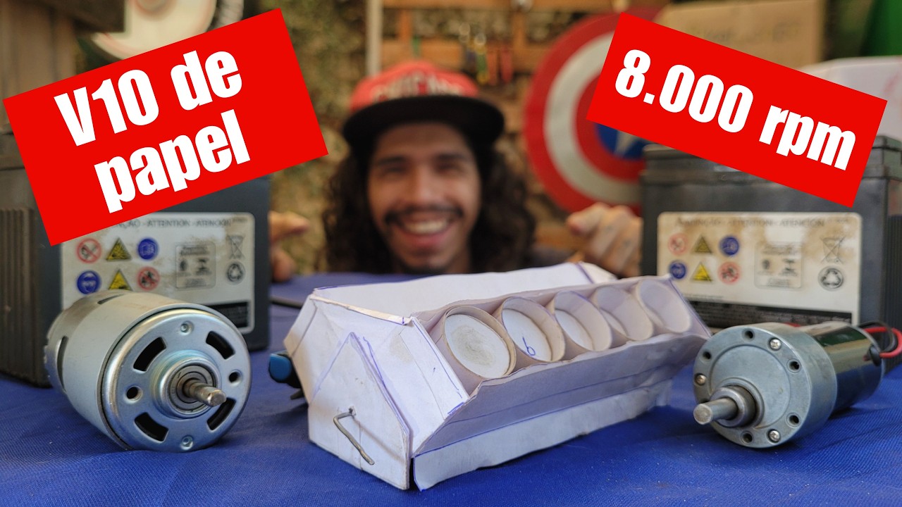 ESSE MOTOR DE PAPEL GIRA 8.000 RPM