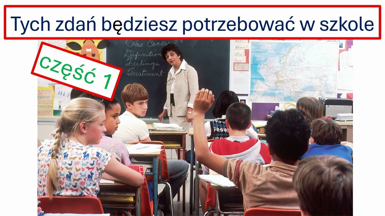 Trening 2, szkoła, zdania niezbędne w szkole | niemiecki od a do z