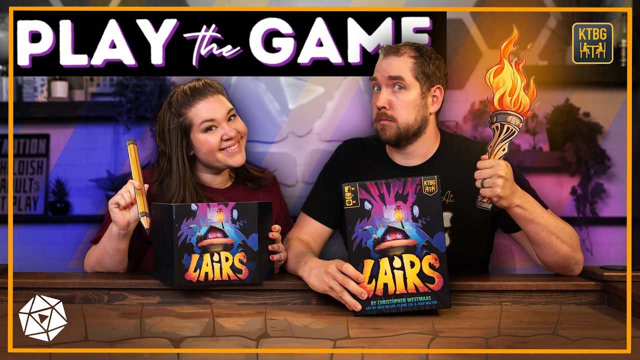 Let's Play LAIRS | Build Dungeons - Outsmart your Opponent!