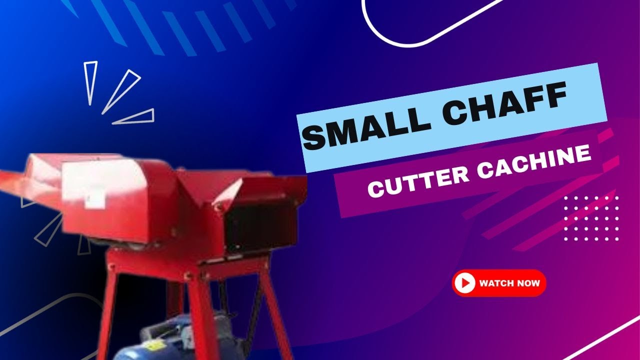 Small Chaff Cutter machine-most efficiency  #agriculturalmachinery #cultivator #combine #nongyoutech
