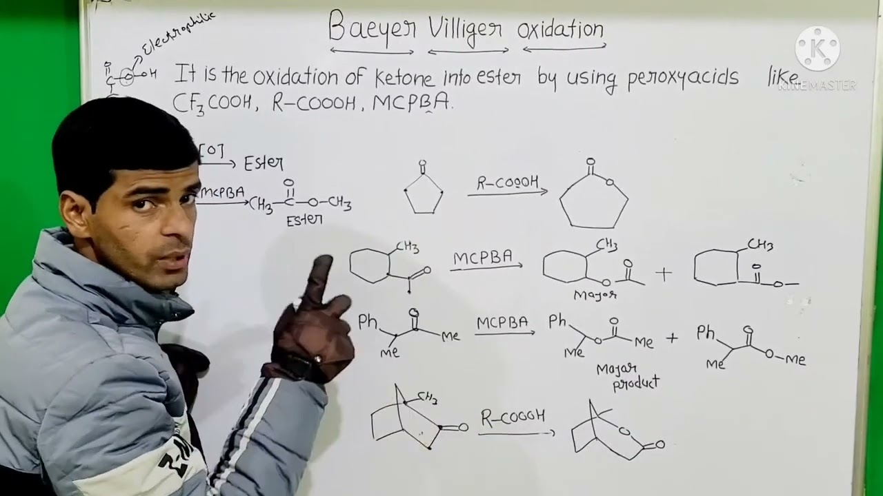 Bayer villiger Oxidation 
