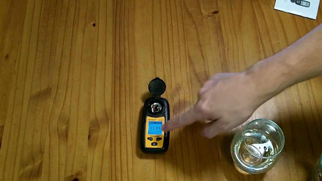 Review: ALCEVOOS digital refractometer BRIX sugar measurement $60