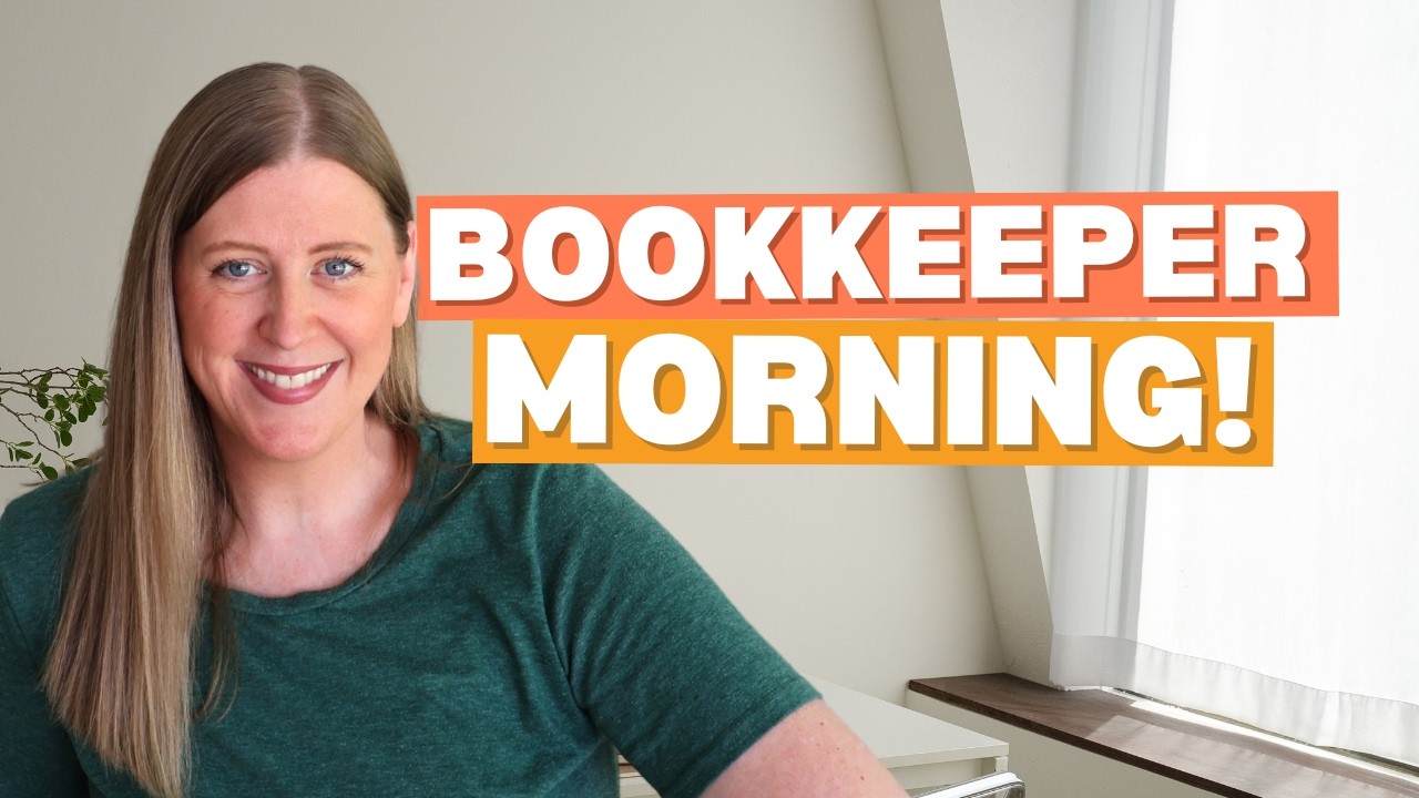 3 HOURS in the life of a bookkeeper (what does a bookkeeper do?) DITL