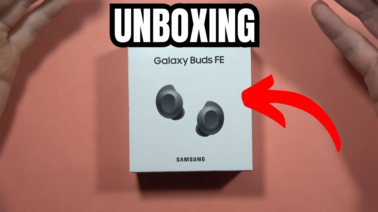 SAMSUNG Galaxy Buds FE - Unboxing (jakie akcesoria w zestawie?)