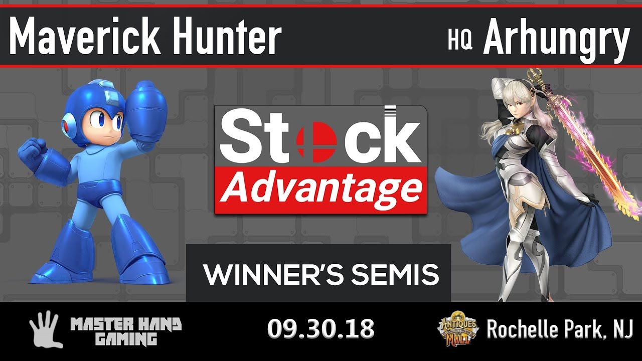 Stock Advantage 1 - Maverick Hunter (Mega Man) vs HQ | Arhungry (Corrin) - W Semifinals