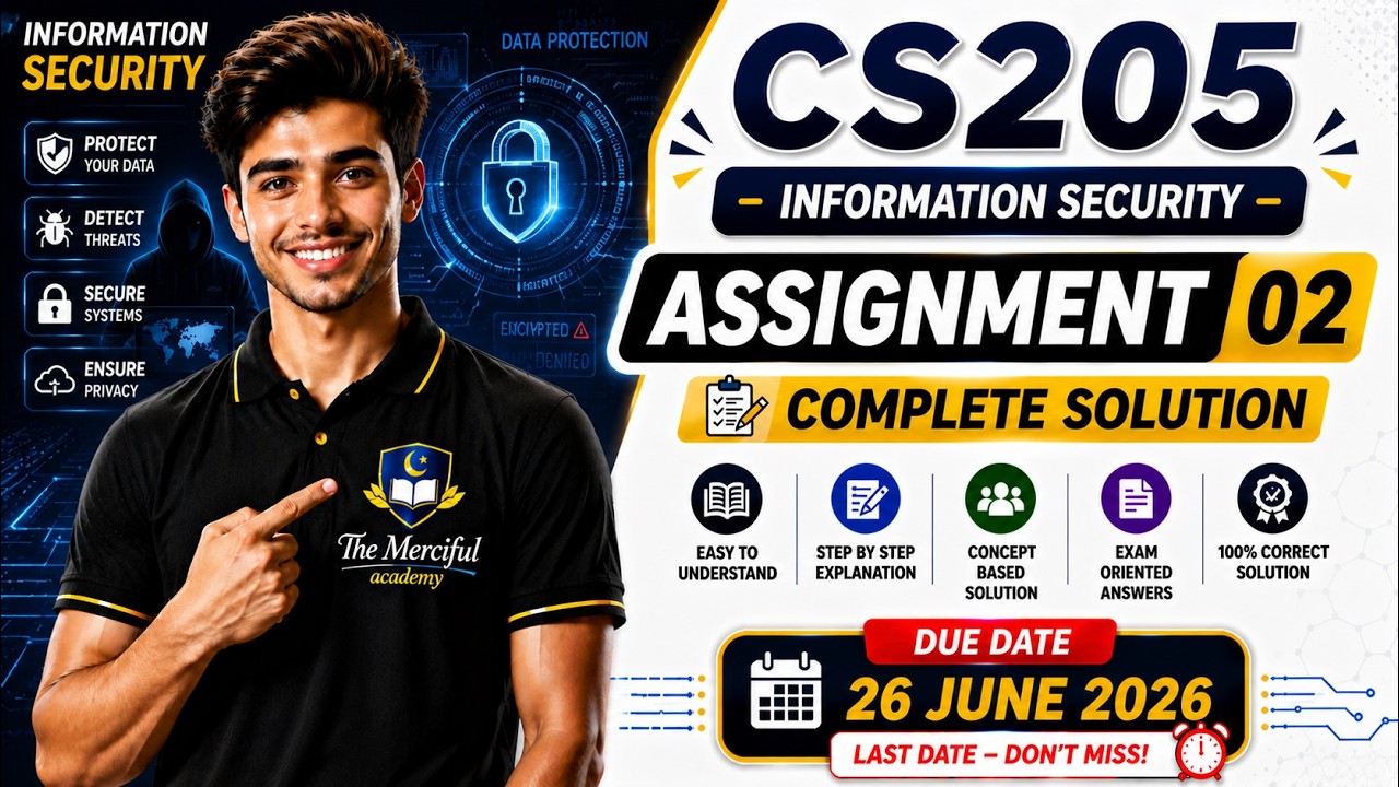 CS205 Assignment 2 Solution Spring 2026 | 100% Correct Solution | The Merciful Academy