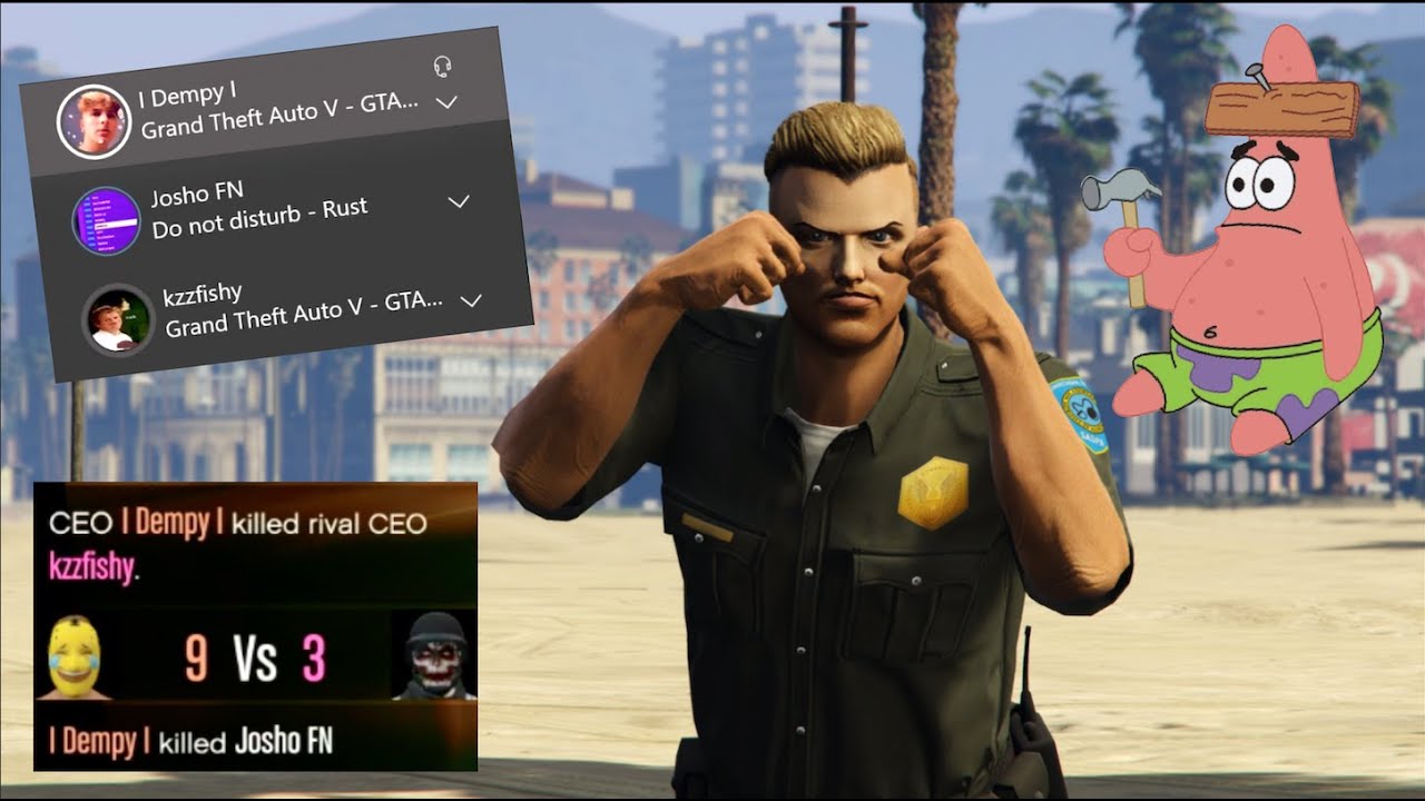 Мёртвый Писклявый и его злой друг | GTA ONLINE