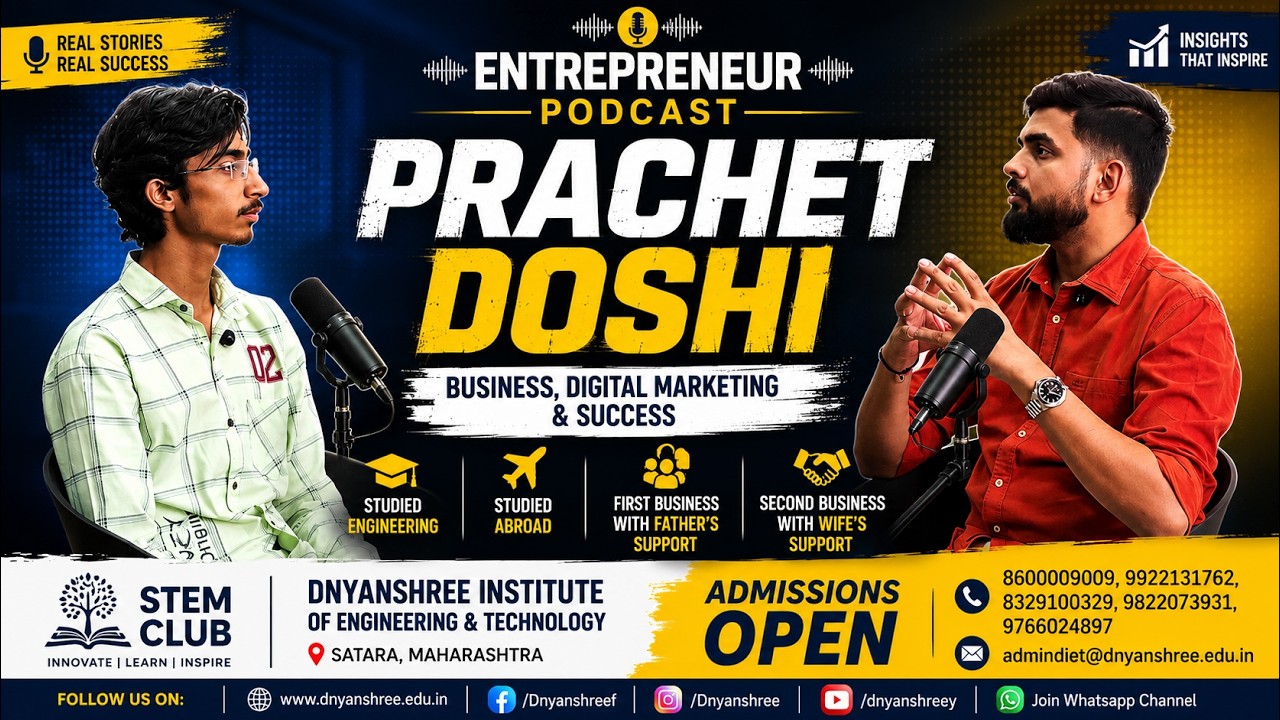 🎙️ Entrepreneur Podcast with Prachet Doshi | Business, Digital Marketing & Success