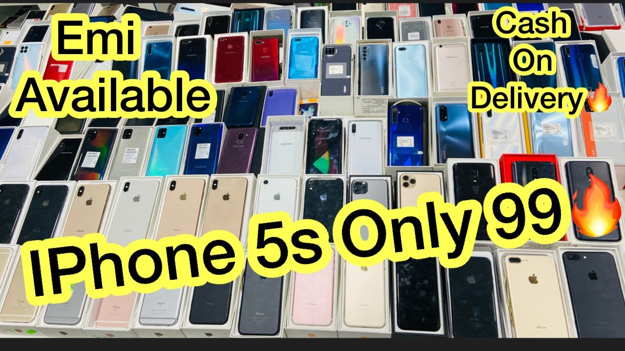 Mobile N More IPhone 5s Deal Only 99 🔥 Cash on Delivery! Emi on Used Phones! IPhone X Only 19999!