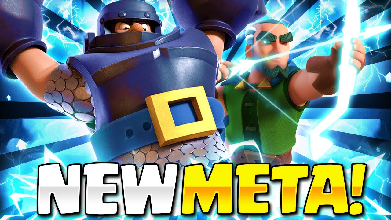 СИЛЬНЫЙ!! НОВАЯ КОЛОДА «МЕГАРЫЦАРЬ-ПРИЖИМКА» ВРЫВАЕТ В CLASH ROYALE!