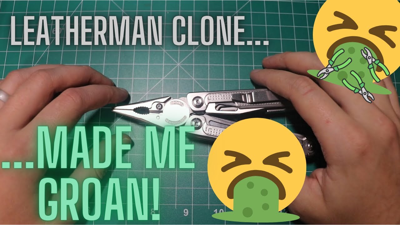 Эта подделка Leatherman... БЫЛА ПОДДЕЛКОЙ!!!😠(Обзор SQT2048)