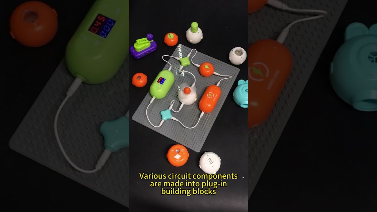 Master Hardcore Science! STEAM Electronic Blocks Empower Kids to Become Future AI Engineers