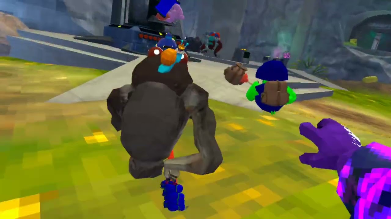 Doing random stuff in animal company ￼