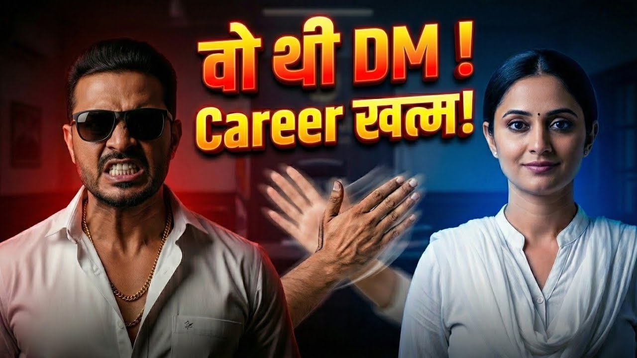 DM को नहीं पहचान पाया भ्रष्ट अफसर… | एक थप्पड़ ने Career खत्म कर दिया! | Hindi Story