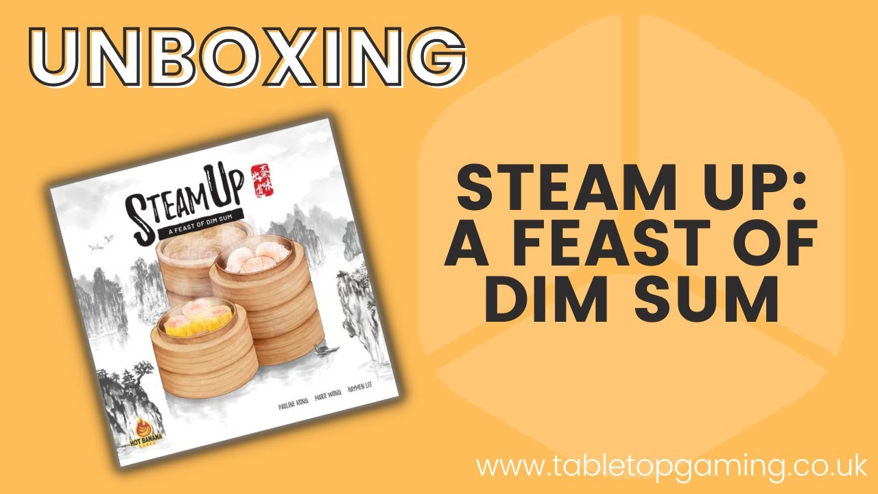 UNBOXING Steam Up: A Feast of Dim Sum | Super cute components!